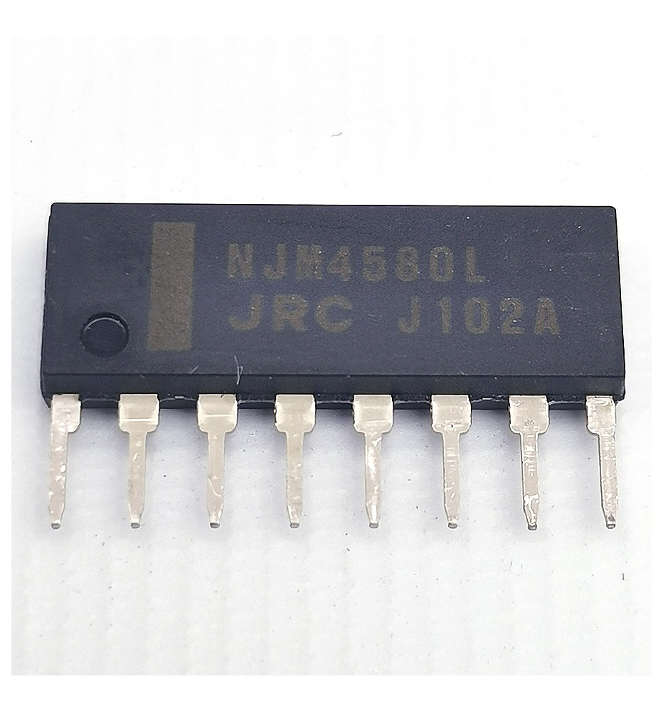 NJM4580L SIP-8 integrato amplificatore case sip-8