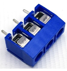 Terminal block 3 pin PCB 5mm pitch 301-3P morsettiera