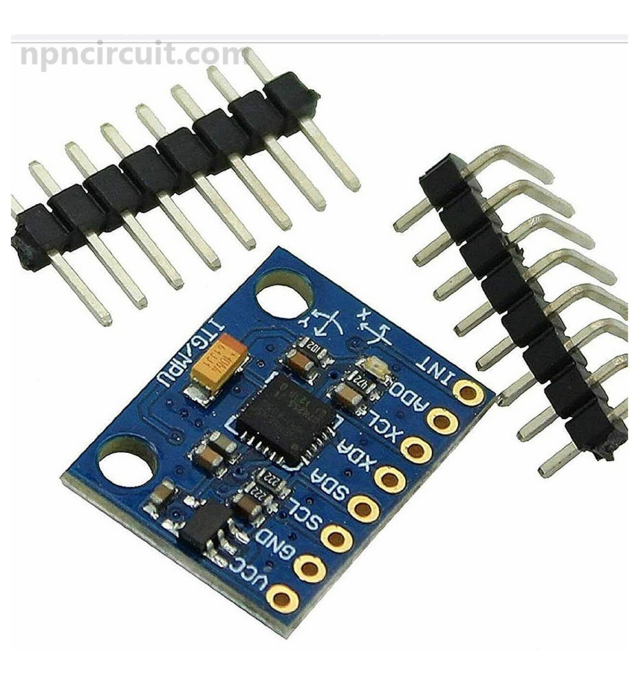 Modulo Giroscopio e accelerometro GY-521 con chip MPU6050