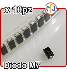 SMD diodo M7 DO-214AC 1n4007