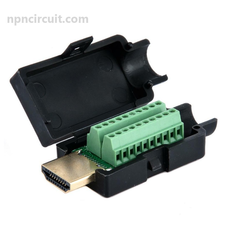 Connettore HDMI Spina 19 PIN Per Assemblare Cavo HDMI Montaggio