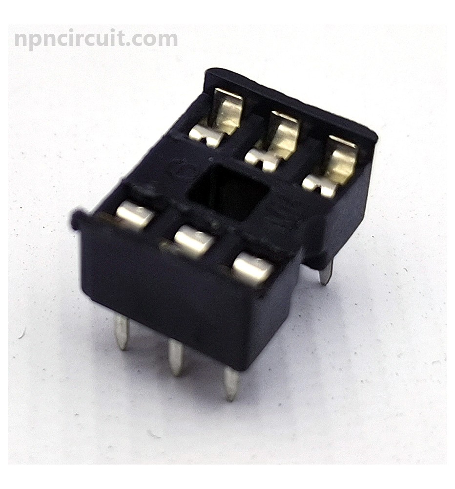 Zoccoletto per IC DIP 6 Pin