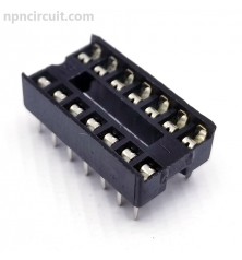 Zoccoletto per IC DIP 14 Pin