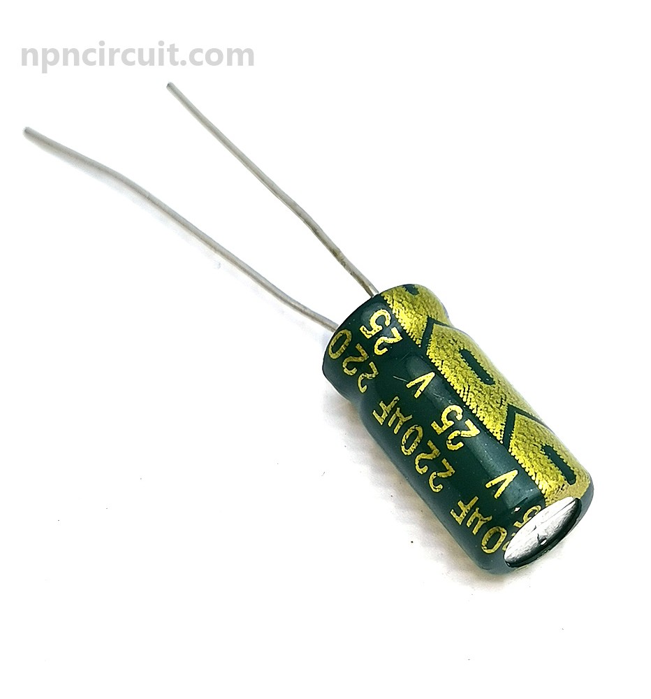 220uf 25V Condensatore Elettrolitico low ESR