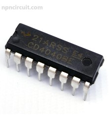 CD4040 BE Integrato 12-STAGE BINARY COUNTER