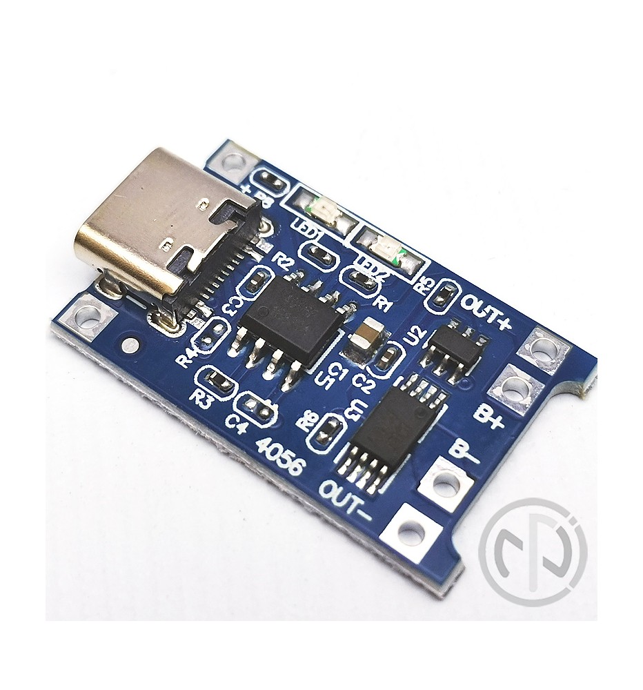 modulo caricabatterie litio 5v usb tp4056 18650