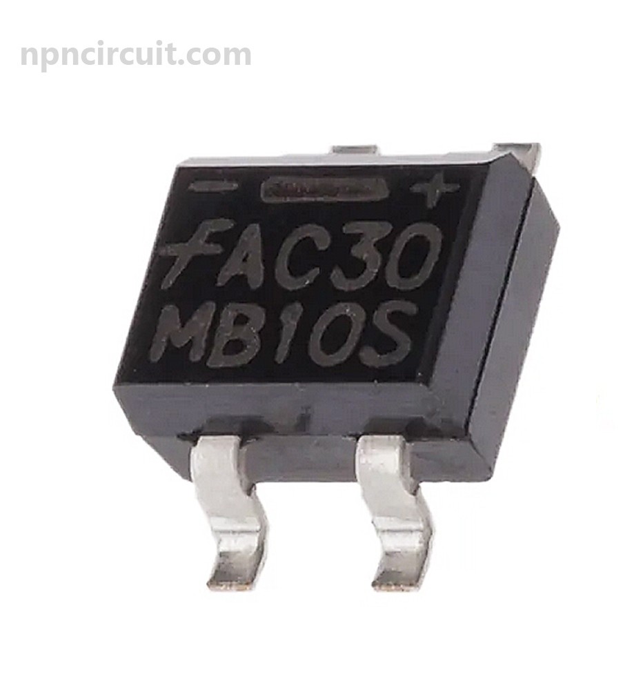 ponte a diodi SMD mb10s 1000v SOP4