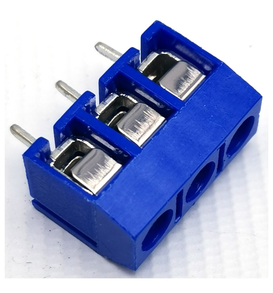 Terminal block 3 pin PCB 5mm pitch 301-3P morsettiera