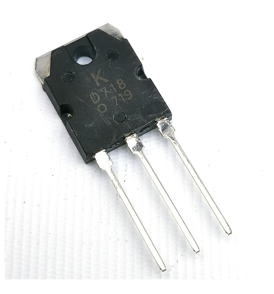2sd718 NPN transitor audio amplifier 120V, 8A, 80W, 12MHz