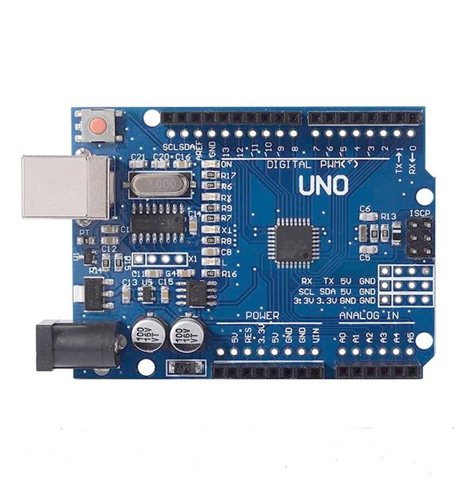 arduino uno r3 mega 328p compatibile scheda senza cavo usb