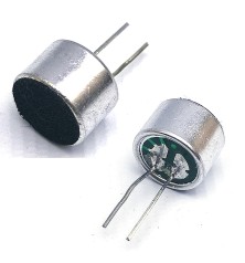 Capsula microfonica preamplificata a condensatore 9,5mm